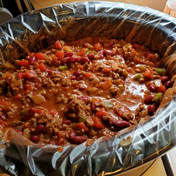 Slow Cooker Game Day Chili