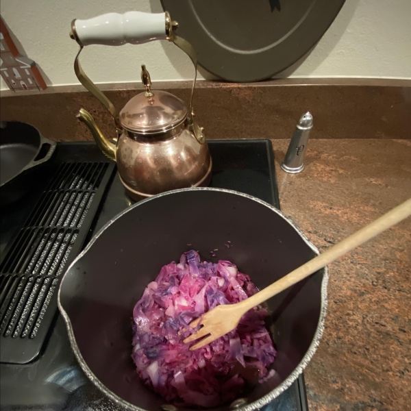 Sweet and Sour Red Cabbage