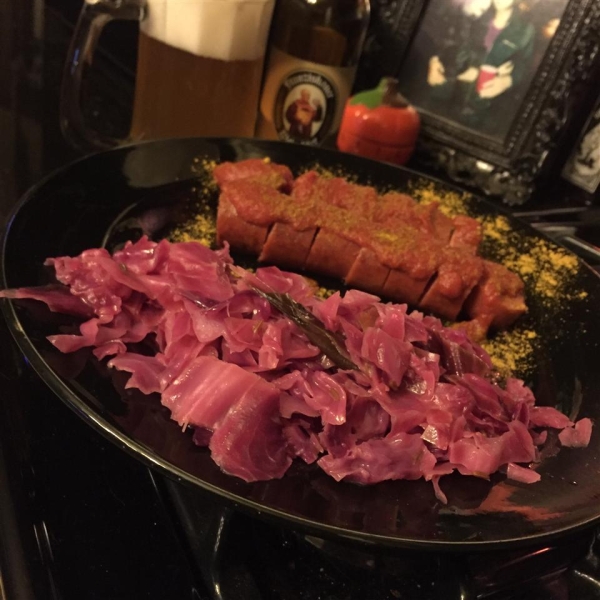 Sweet and Sour Red Cabbage