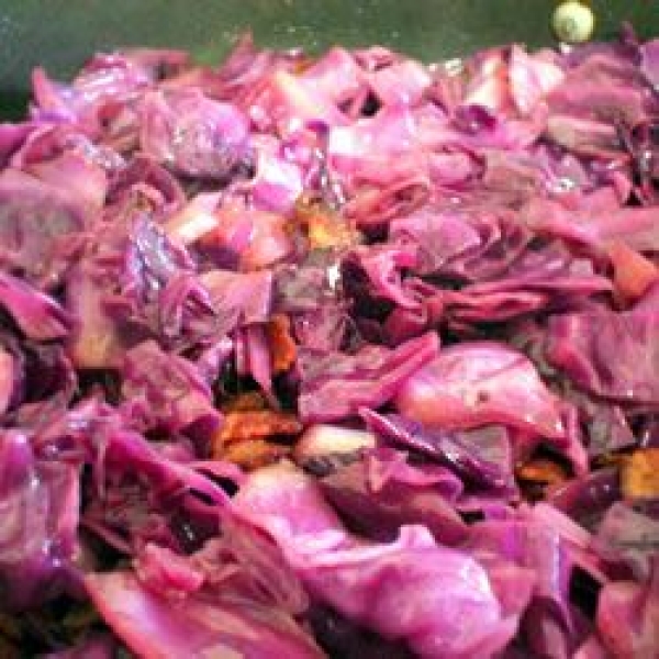 Sweet and Sour Red Cabbage