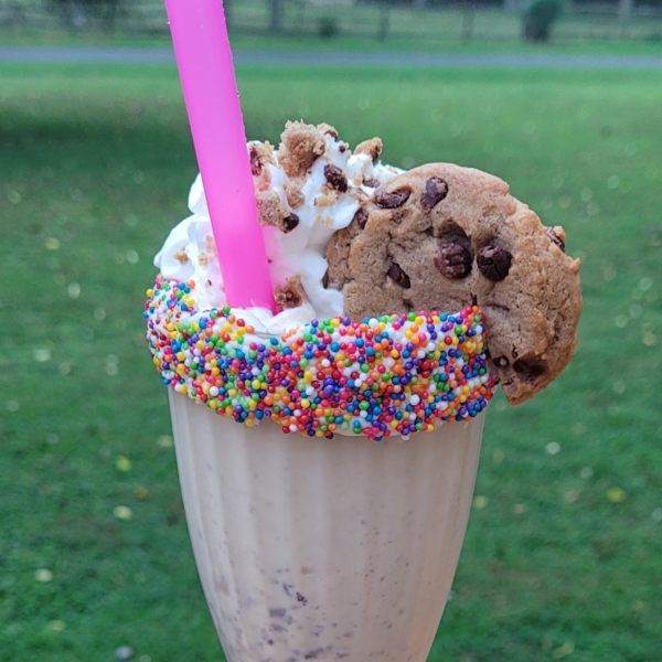 Coffee-Flavored Cookie Dough Milkshake