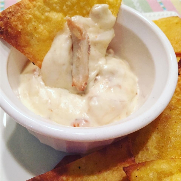 Seafood Alfredo Dip
