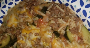 Cheeseburger Rice Skillet