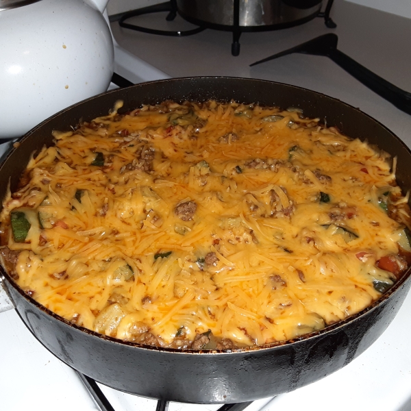 Cheeseburger Rice Skillet