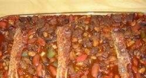 Venison and Barbequed Bean Bake