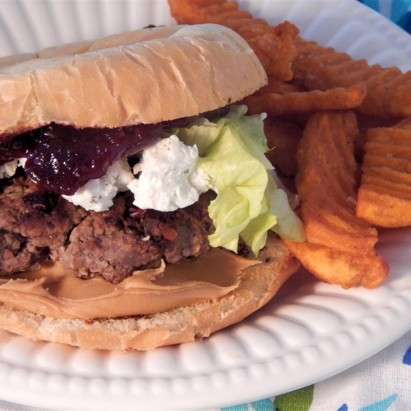 Peanut Butter and Jelly Burger
