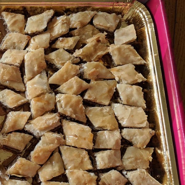 Christmas Baklava