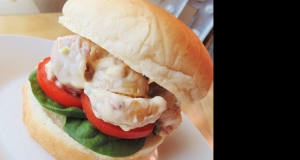 A Potato Salad Sandwich