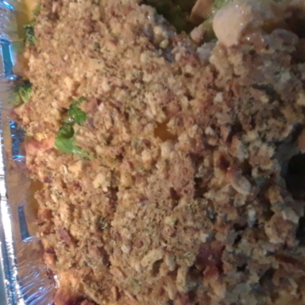 Cheesy Chicken & Broccoli Bake