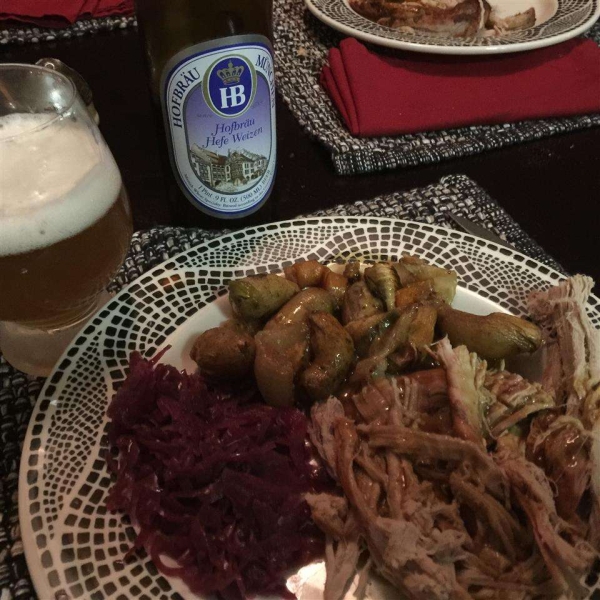 Bayrischer Schweinebraten (Bavarian Roast Pork)