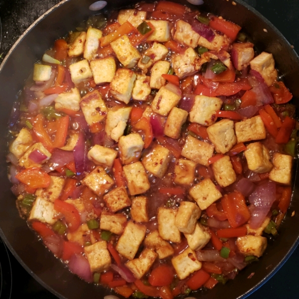 Hot and Spicy Tofu