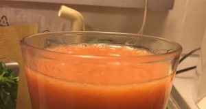 Basil Strawberry Mango Smoothie