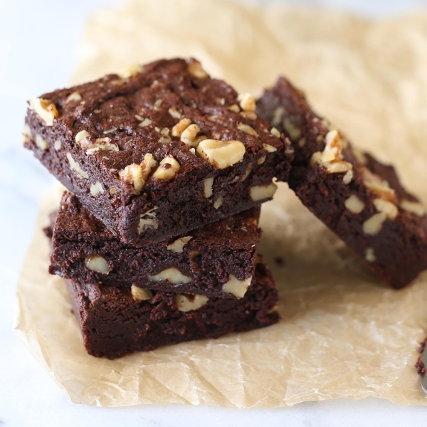 Walnut Fudge Brownies
