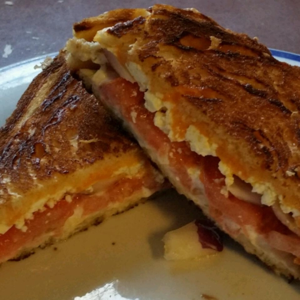 Greek Grilled Cheese