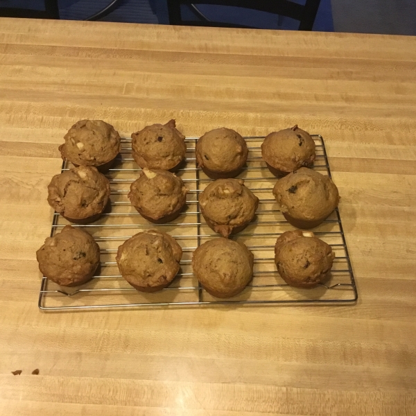 Cranberry Applesauce Muffins