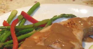 Orange Glazed Swordfish