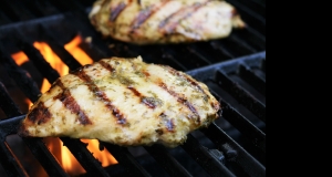 Juicy Grilled Chicken Breast with Cilantro and Lime