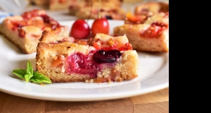Fresh Cherry Cake