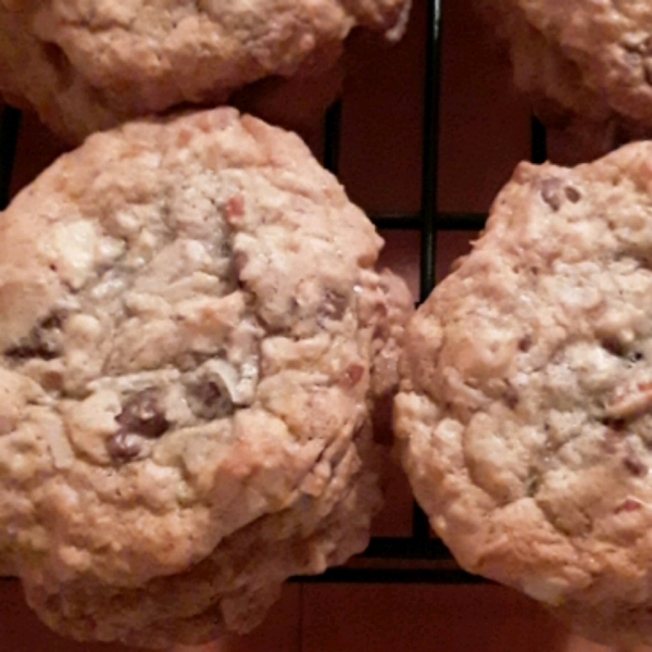 Almond Chocolate Coconut Cookies II