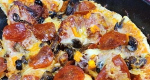 Deep-Dish Cast Iron Pizza