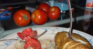 Garlic Baked Potato