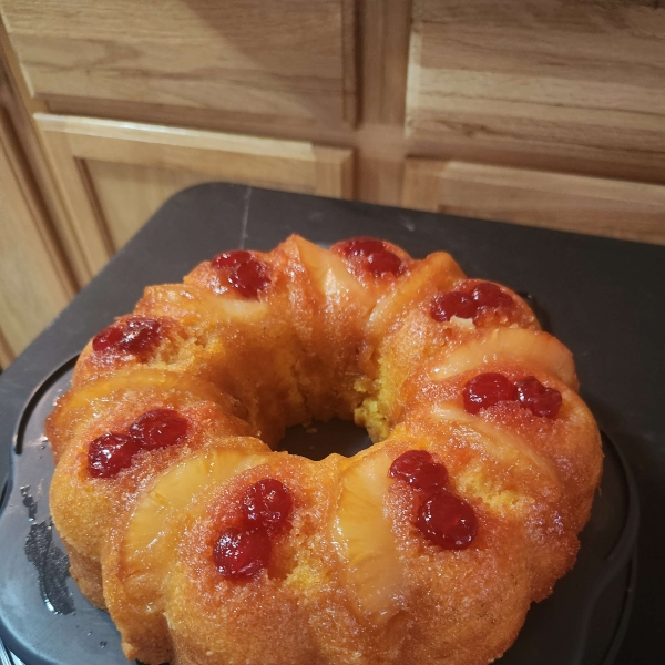 Pineapple Upside-Down Bundt Cake