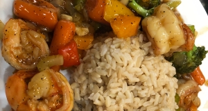 Easy Shrimp Vegetable Stir Fry