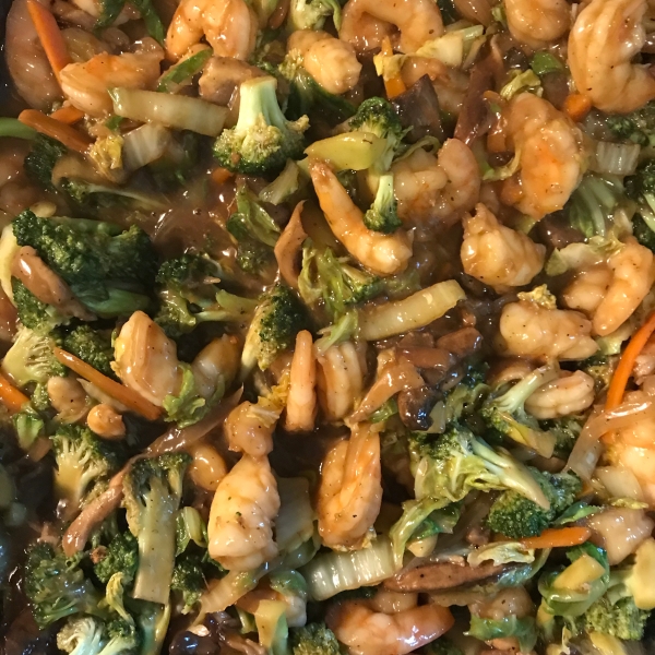 Easy Shrimp Vegetable Stir Fry