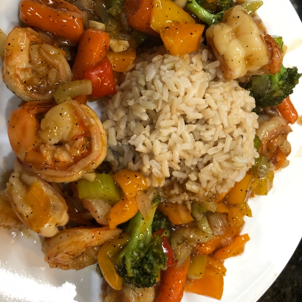 Easy Shrimp Vegetable Stir Fry