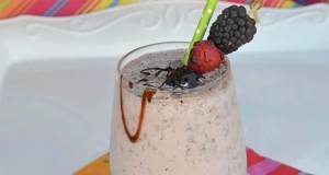 Very Berry Chocolate Milk Shake