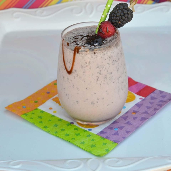 Very Berry Chocolate Milk Shake