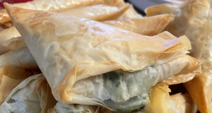 Make-Ahead Spinach Phyllo Roll-Ups from PHILADELPHIA®