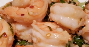 Keto Shrimp Scampi with Broccoli Noodles