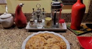 Caramel Apple Cranberry Pie