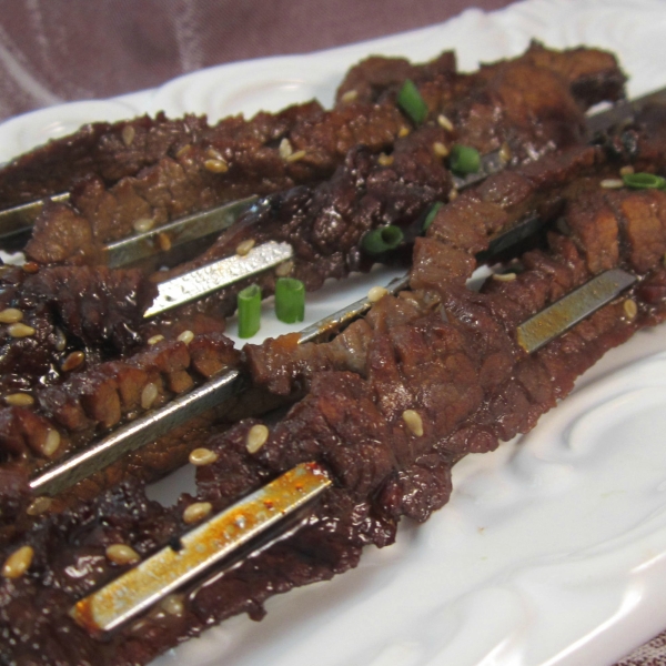 Asian Steak Skewers