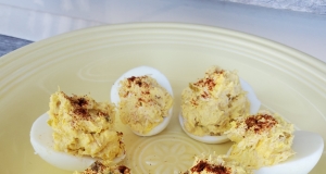 Tuna Stuffed Deviled Eggs