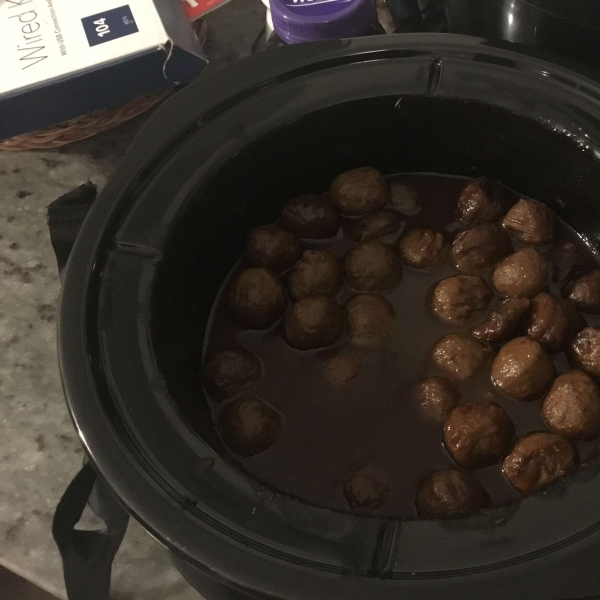 Grape Jelly Meatballs