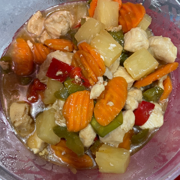 Easy Sweet and Sour Chicken from Minute® Rice