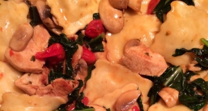 Chicken and Kale Raviolini