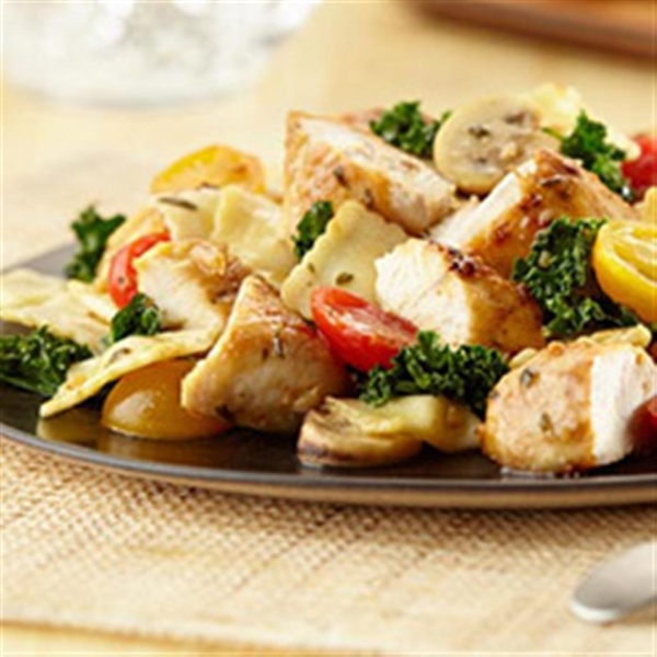 Chicken and Kale Raviolini