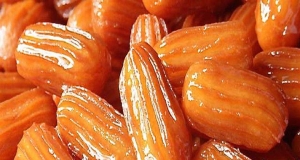 Tulumba (Deep-Fried Pastry with Syrup)