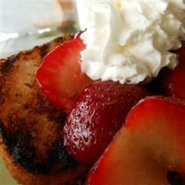 Strawberry Shortcake with Balsamic