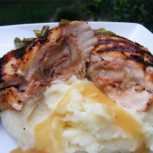 BBQ Chicken Cordon Bleu