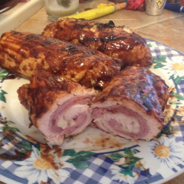 BBQ Chicken Cordon Bleu