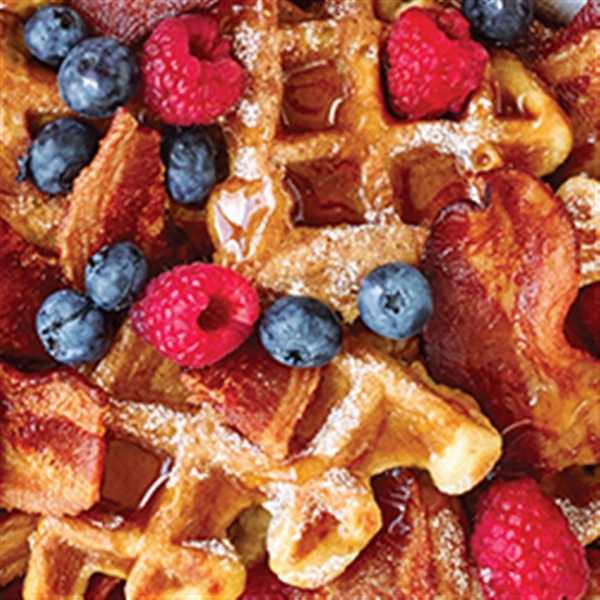 Bacon Waffle Bake