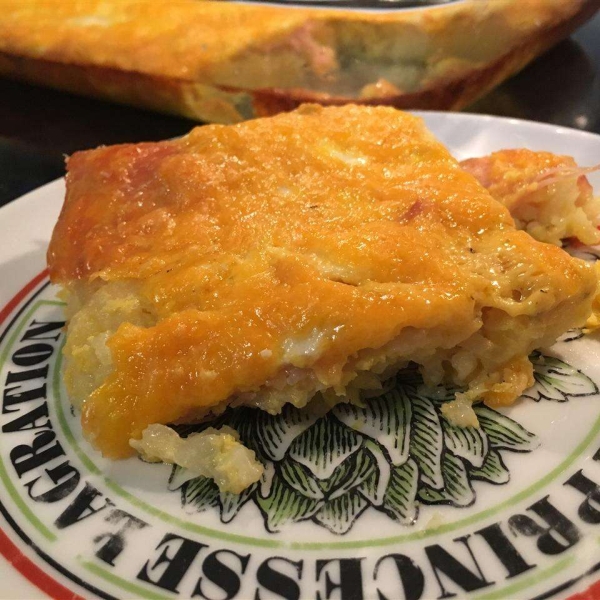 Wake-Up Casserole - Canadian Bacon