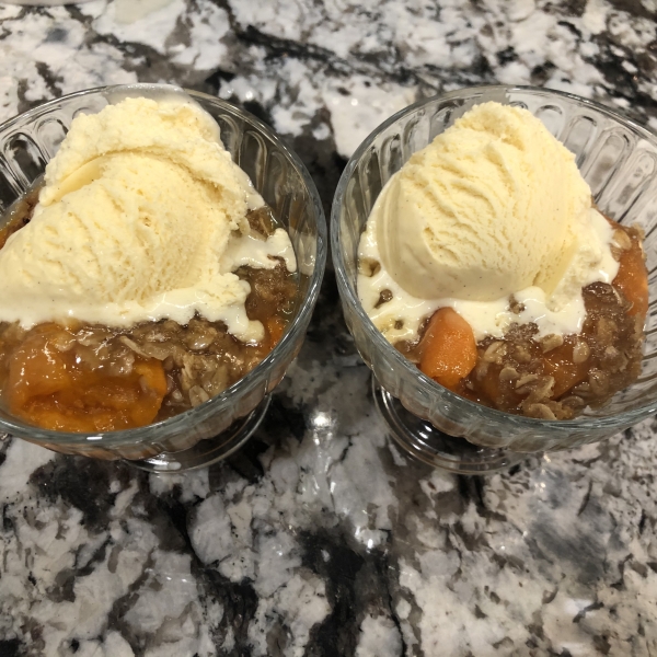 Fresh Apricot Crisp