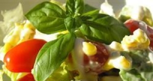 Avocado Corn Salad with Pine Nuts