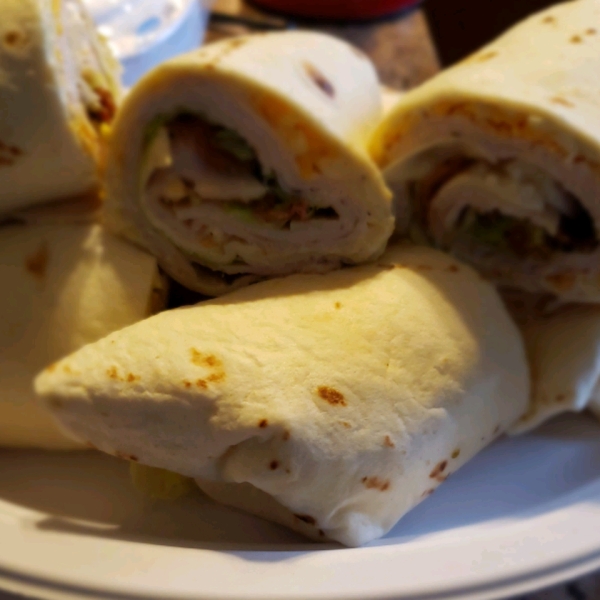 Kickin' Turkey Club Wrap