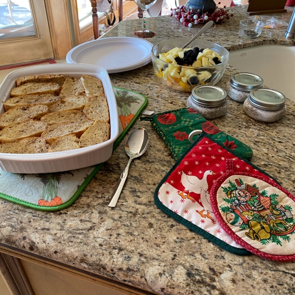 Apple-Raisin French Toast Casserole